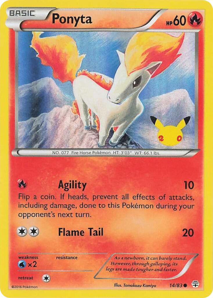 Ponyta (014/083) [Celebrations: 25th Anniversary] | Devastation Store