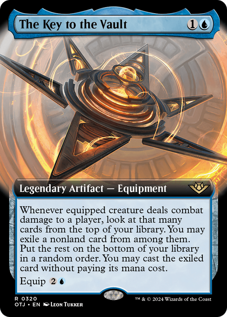 The Key to the Vault (Extended Art) [Outlaws of Thunder Junction] | Devastation Store