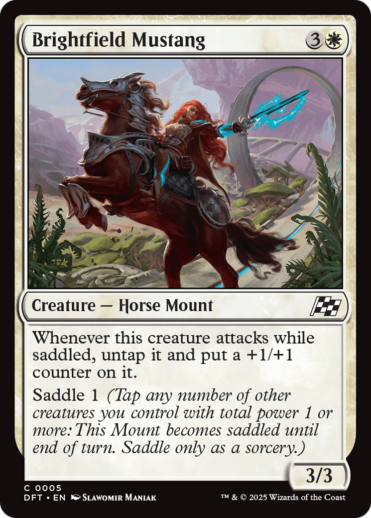 Brightfield Mustang [Aetherdrift] | Devastation Store