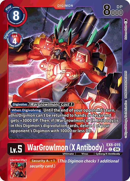 WarGrowlmon [EX8-015] (X Antibody) (Limited Foil) [Chain of Liberation] | Devastation Store