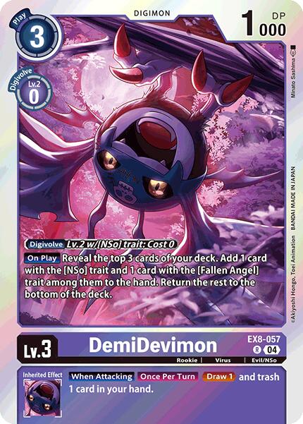 DemiDevimon [EX8-057] [Chain of Liberation] | Devastation Store