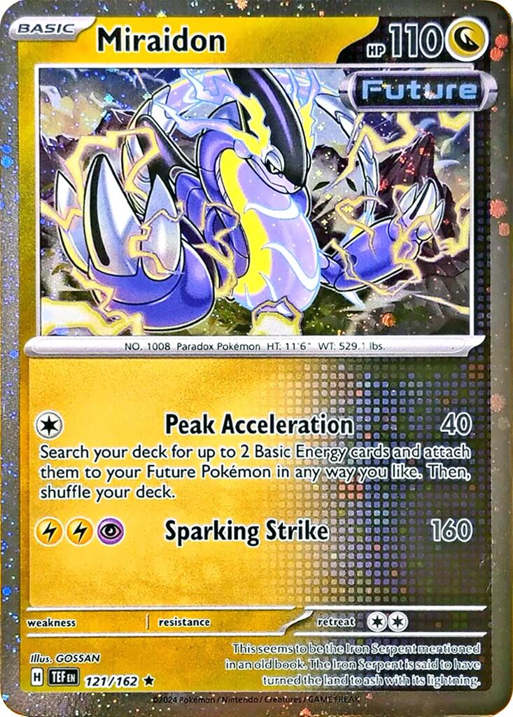 Miraidon (121/162) (Cosmos Holo) [Miscellaneous Cards] | Devastation Store