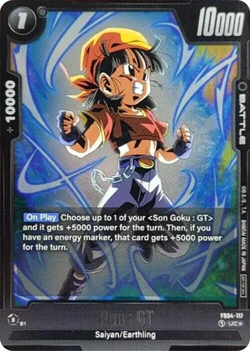 Pan : GT (Tournament Pack 05) [Fusion World Tournament Cards] | Devastation Store