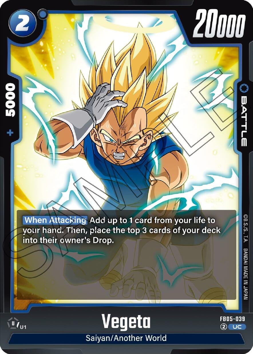 Vegeta (FB05-039) [New Adventure] | Devastation Store