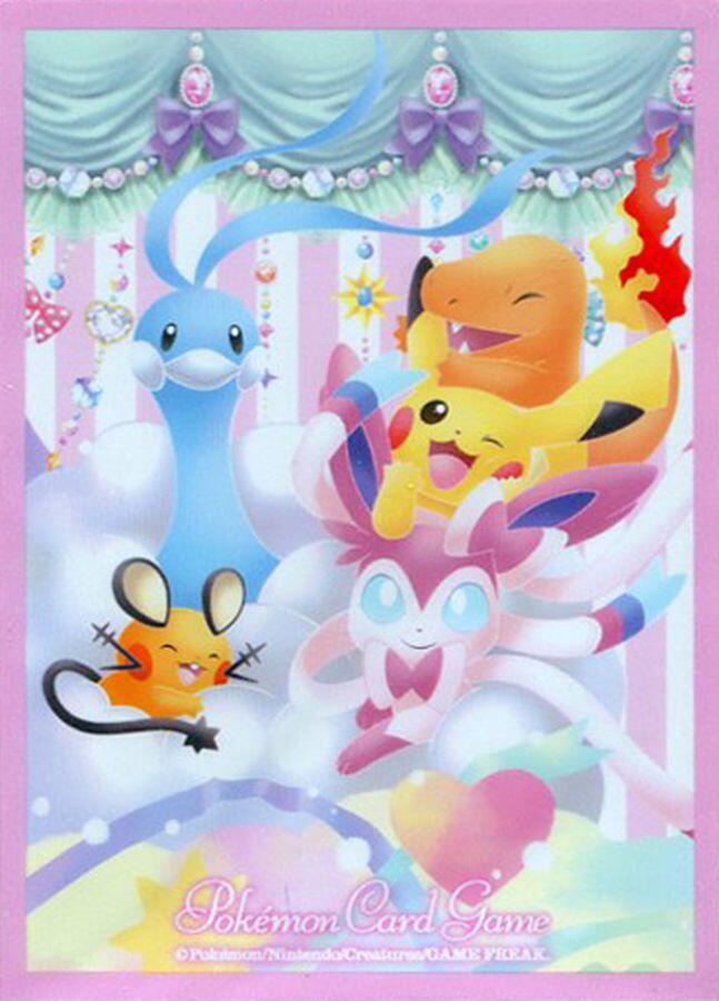 Card Sleeves - Pokekyun Collection Premium Pokekyun Set (62-Pack) (Pokemon Center Japan Exclusive) | Devastation Store