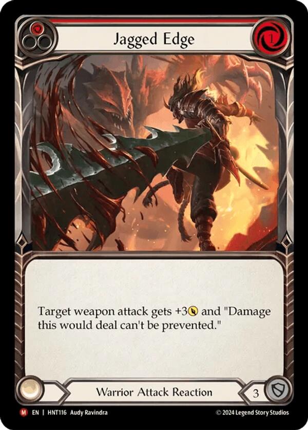 Jagged Edge [HNT116] (The Hunted)  Rainbow Foil | Devastation Store