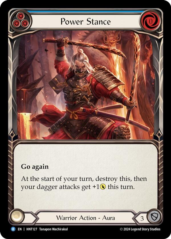 Power Stance [HNT127] (The Hunted)  Rainbow Foil | Devastation Store