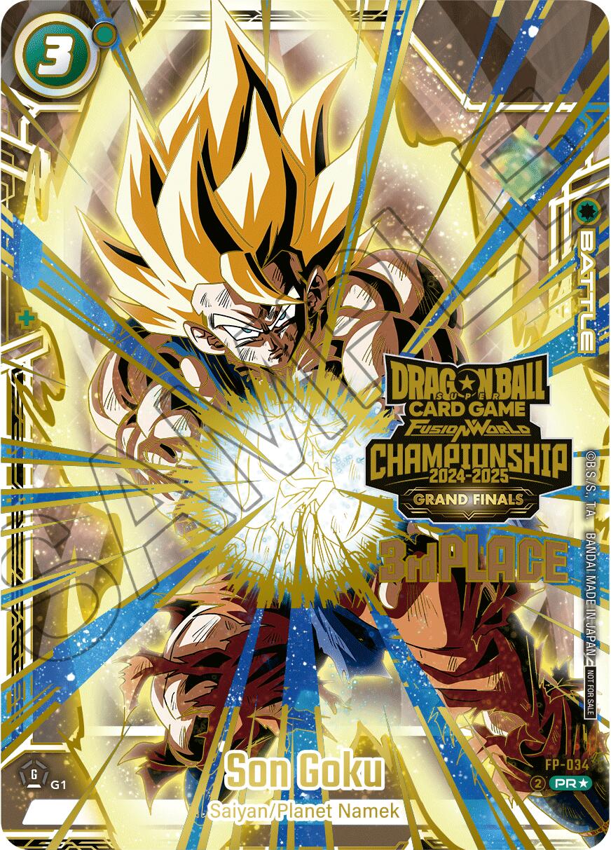 Son Goku (FP-034) (3rd Place) [Tournament and Championship Promos] | Devastation Store