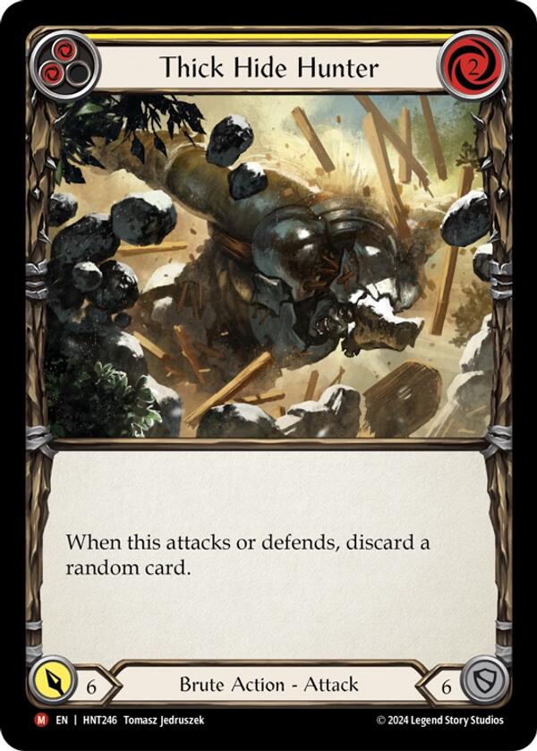 Thick Hide Hunter [HNT246] (The Hunted)  Rainbow Foil | Devastation Store