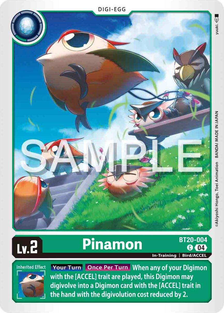 Pinamon [BT20-004] [Release Special Booster Ver.2.0] | Devastation Store