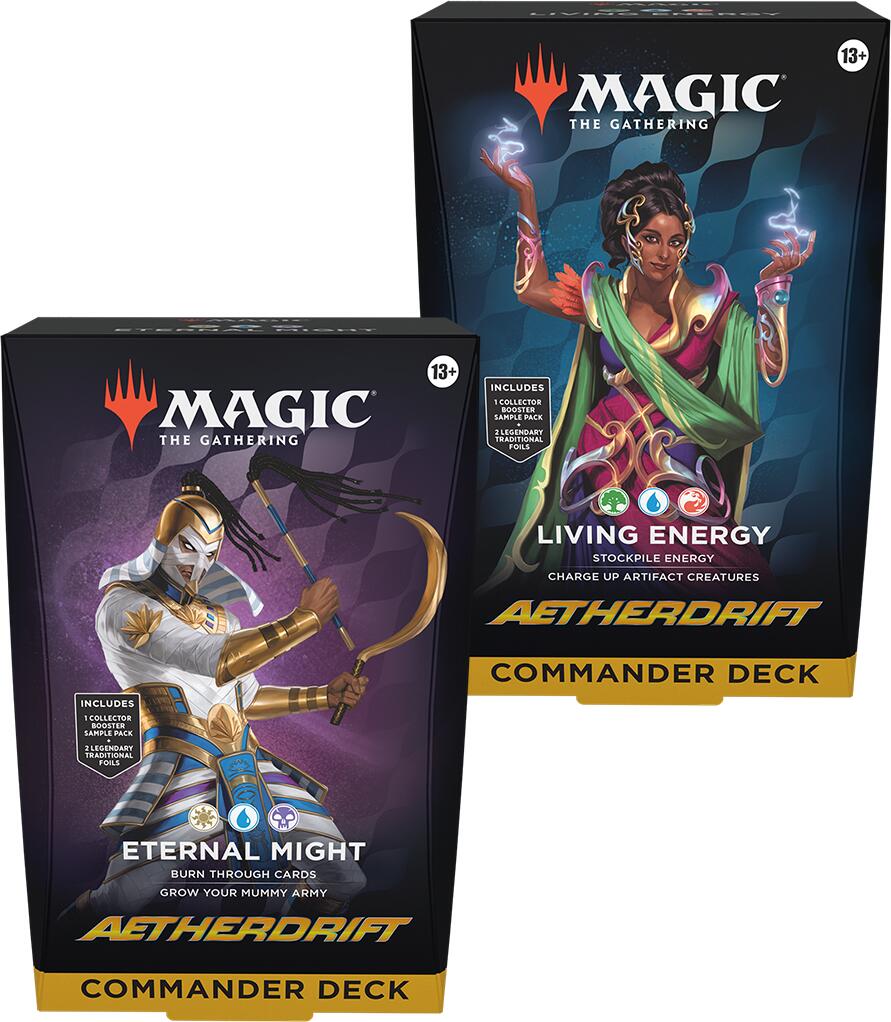Aetherdrift - Commander Decks [Set of 2] | Devastation Store