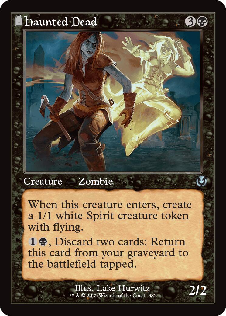 Haunted Dead (Retro Frame) [Innistrad Remastered] | Devastation Store