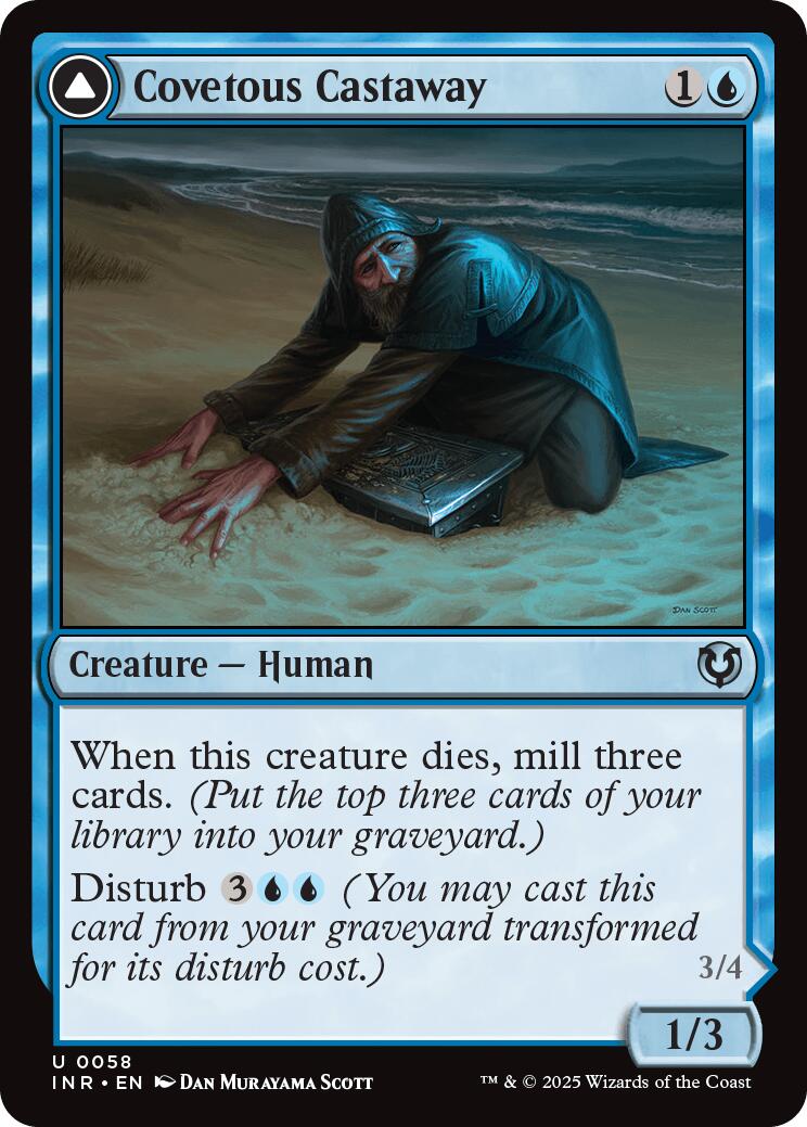 Covetous Castaway // Ghostly Castigator [Innistrad Remastered] | Devastation Store