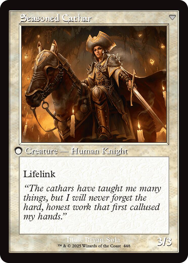 Ambitious Farmhand // Seasoned Cathar (Retro Frame) [Innistrad Remastered] | Devastation Store