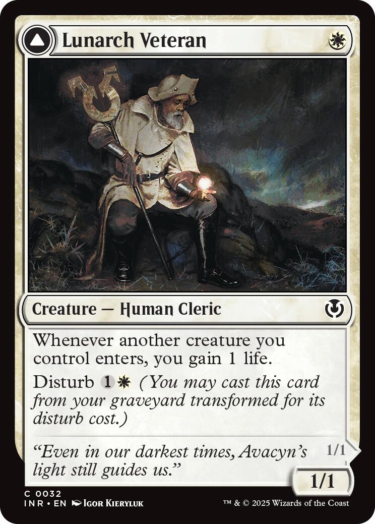 Lunarch Veteran // Luminous Phantom [Innistrad Remastered] | Devastation Store