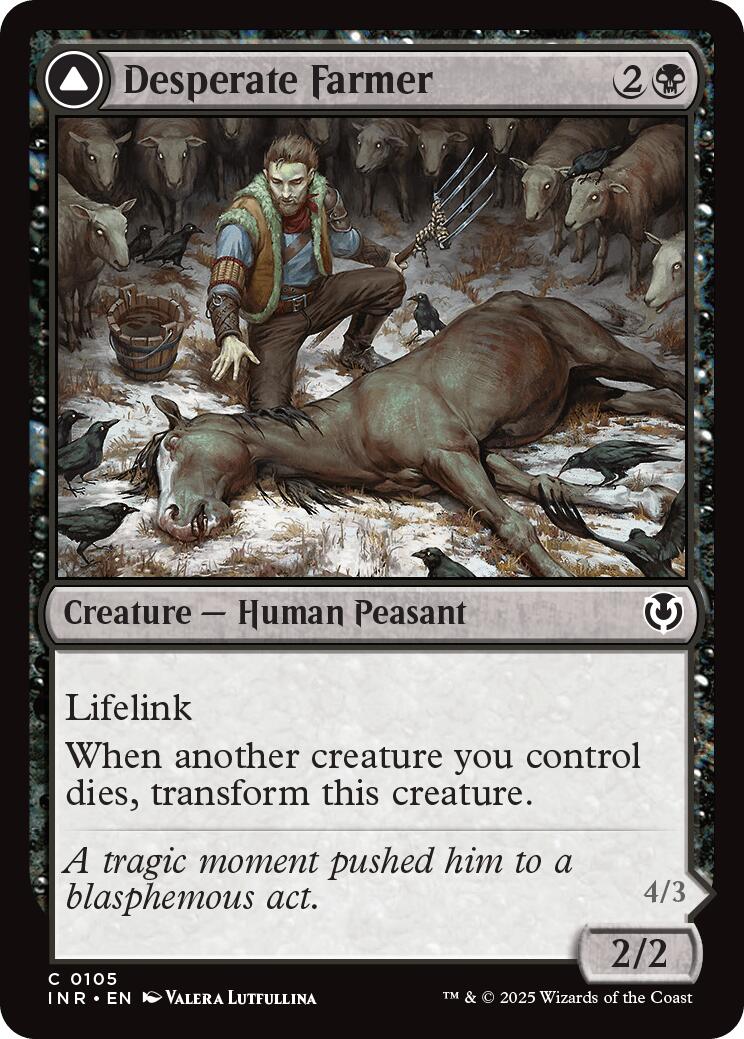 Desperate Farmer // Depraved Harvester [Innistrad Remastered] | Devastation Store