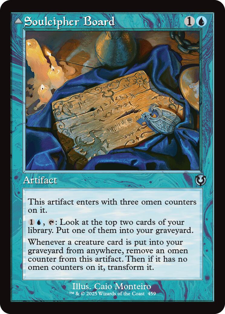 Soulcipher Board // Cipherbound Spirit (Retro Frame) [Innistrad Remastered] | Devastation Store