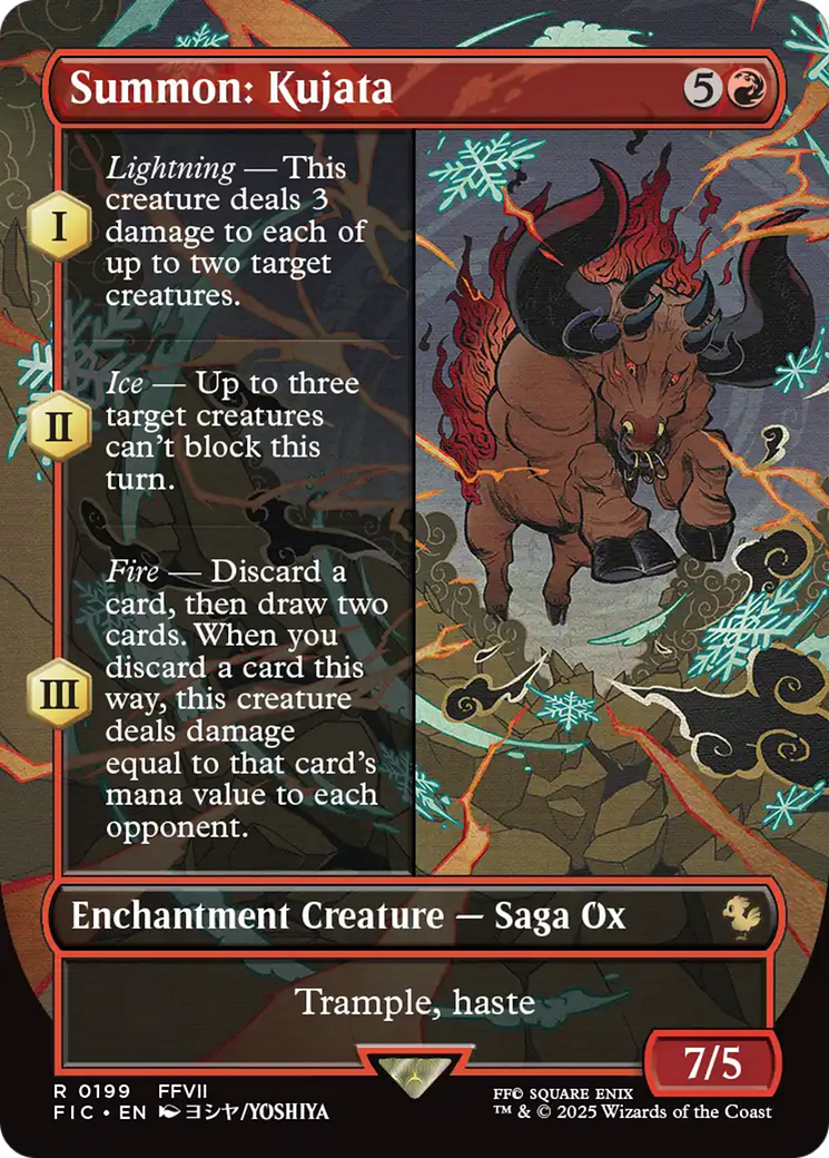 Summon: Kujata (Borderless) [FINAL FANTASY Commander] | Devastation Store