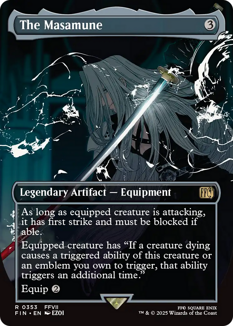 The Masamune (Borderless) [FINAL FANTASY] | Devastation Store