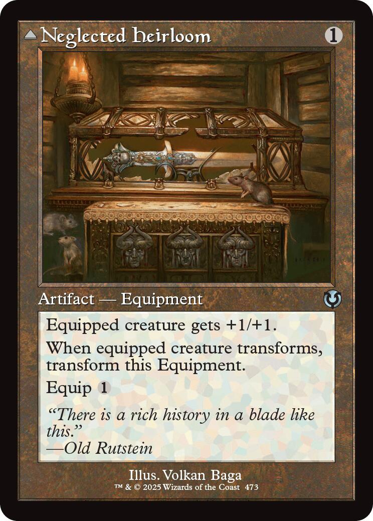 Neglected Heirloom (Retro Frame) [Innistrad Remastered] | Devastation Store