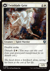 Twinblade Geist // Twinblade Invocation [Innistrad Remastered] | Devastation Store