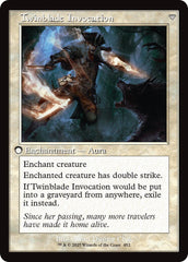 Twinblade Geist // Twinblade Invocation (Retro Frame) [Innistrad Remastered] | Devastation Store