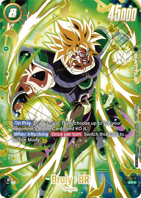 Broly : BR (FS03-10) [Tournament and Championship Promos] | Devastation Store