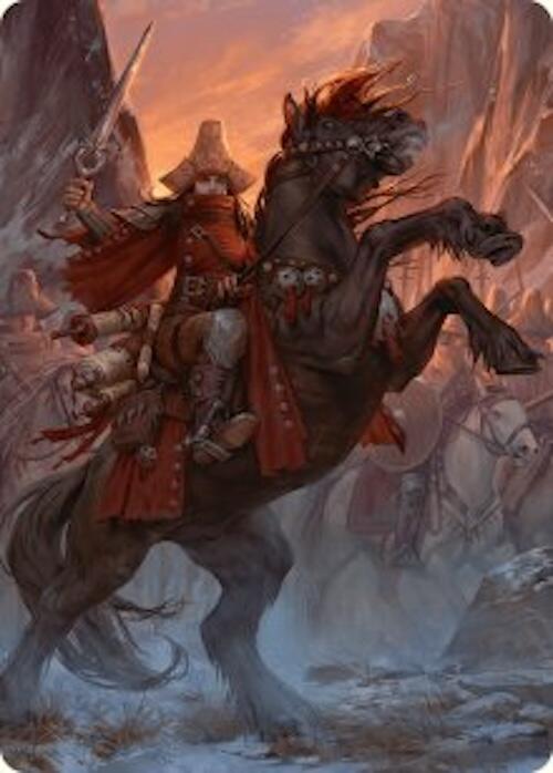 Zealous Conscripts Art Card [Innistrad Remastered Art Series] | Devastation Store