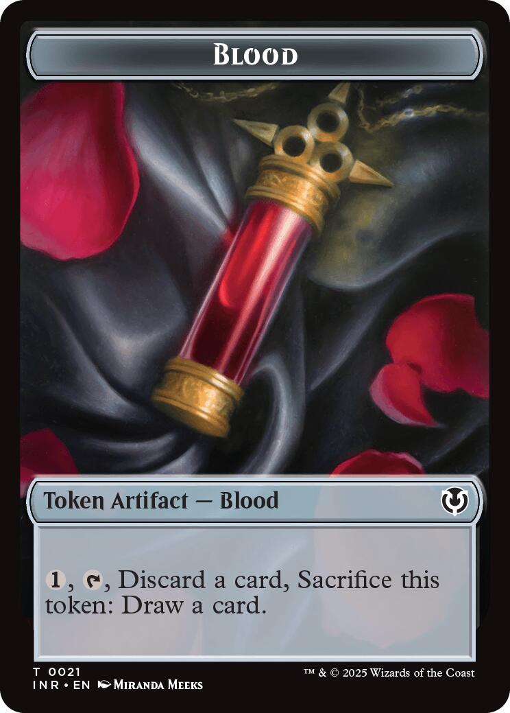 Blood // Clue Double-Sided Token [Innistrad Remastered Tokens] | Devastation Store
