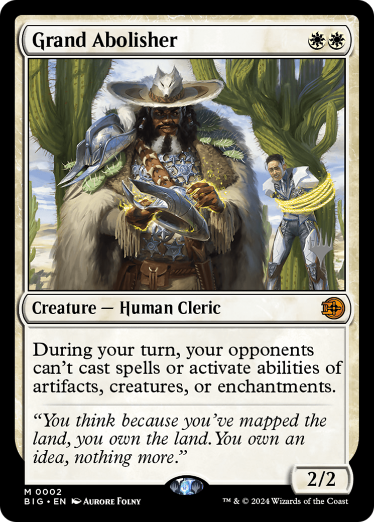 Grand Abolisher [Lorwyn Eclipsed Promos] | Devastation Store