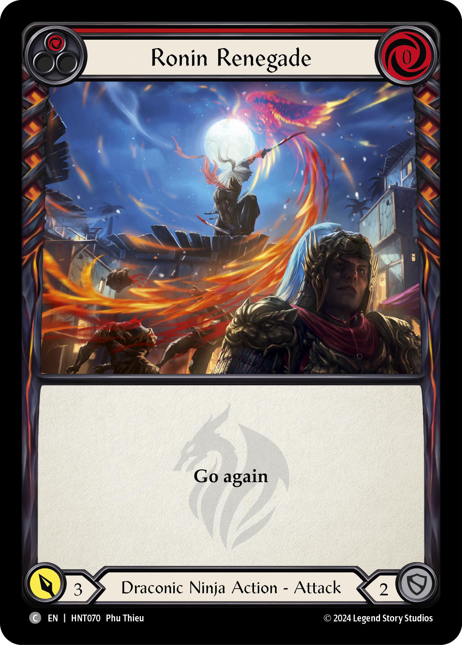 Ronin Renegade (Red) [HNT070] (The Hunted) | Devastation Store