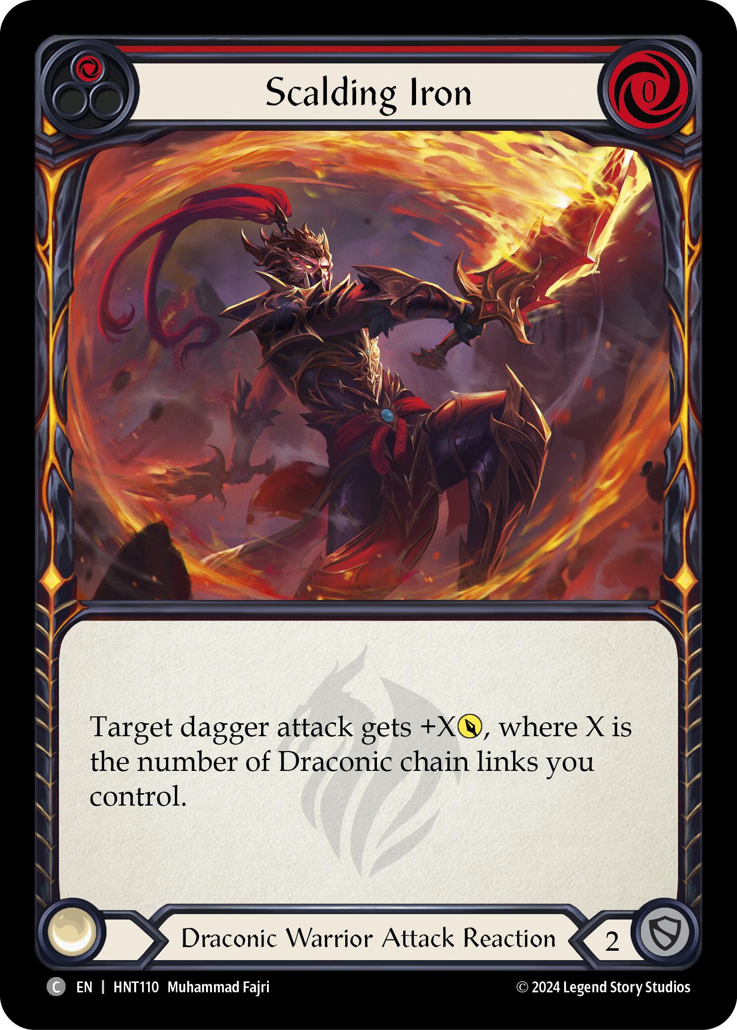 Scalding Iron (Red) [HNT110] (The Hunted) | Devastation Store