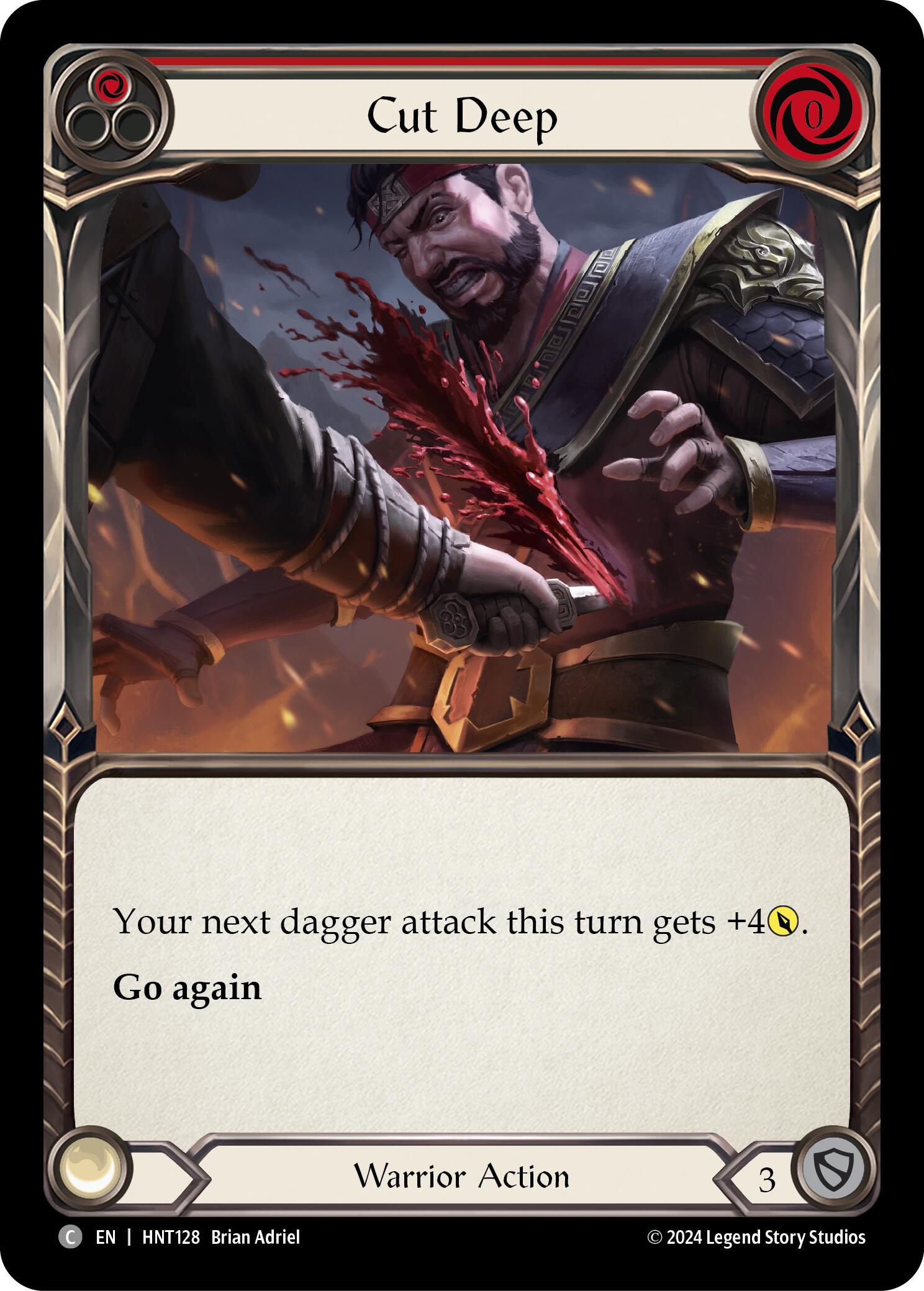 Cut Deep (Red) [HNT128] (The Hunted) | Devastation Store
