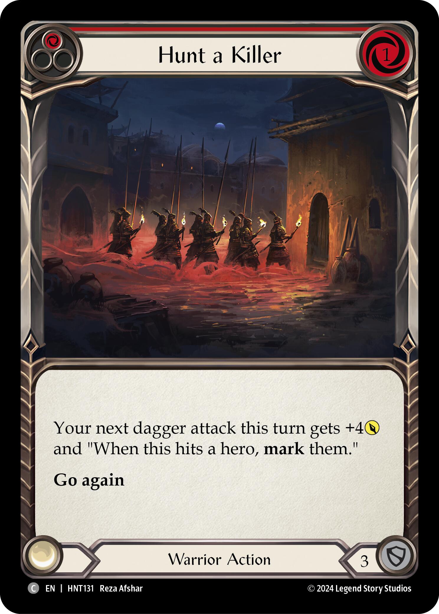 Hunt a Killer (Red) [HNT131] (The Hunted)  Rainbow Foil | Devastation Store