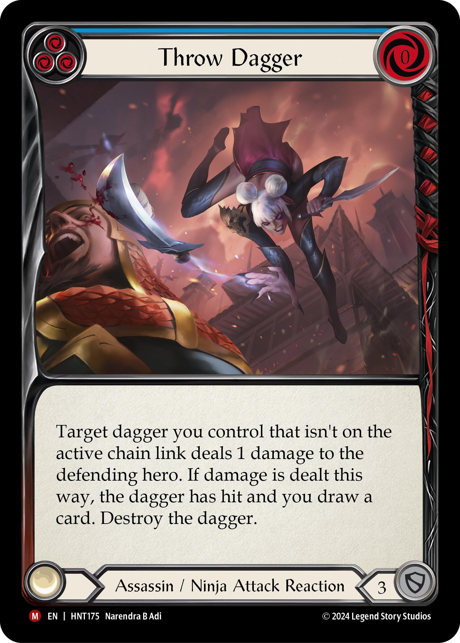 Throw Dagger [HNT175] (The Hunted) | Devastation Store