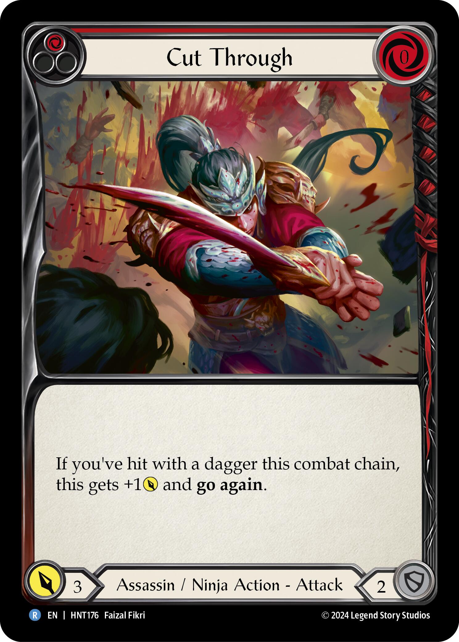 Cut Through (Red) [HNT176] (The Hunted) | Devastation Store