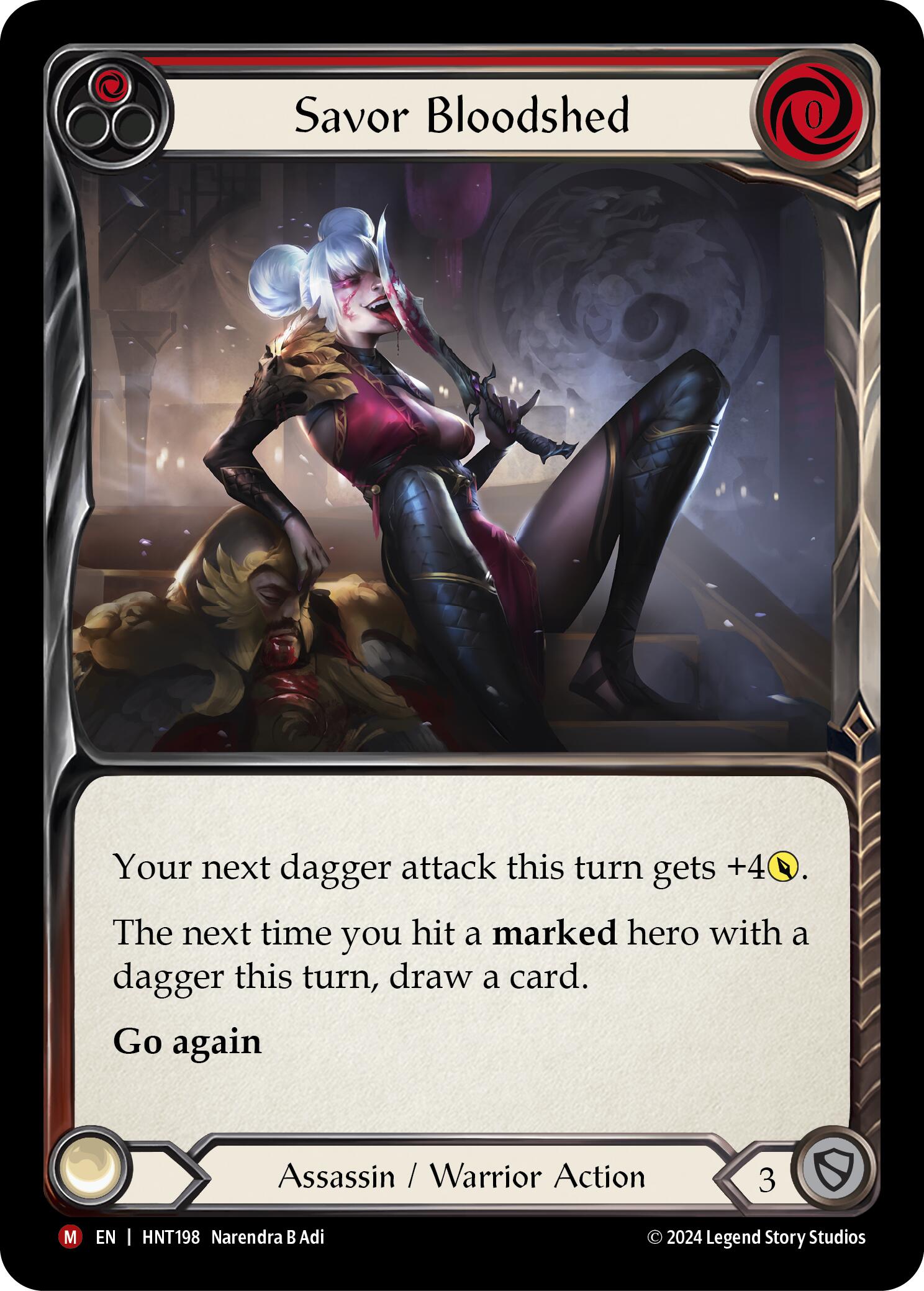 Savor Bloodshed [HNT198] (The Hunted) | Devastation Store