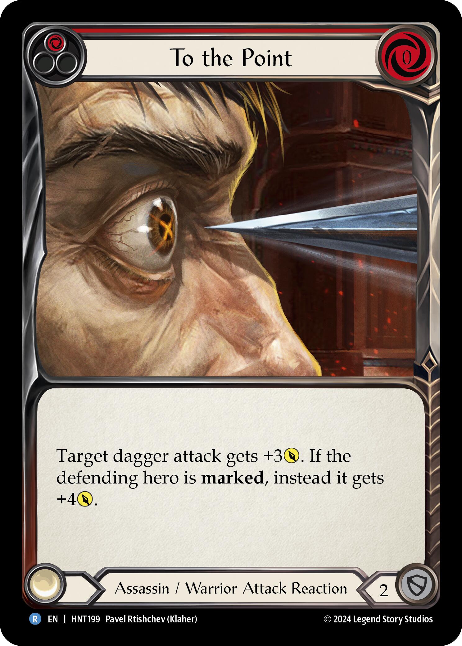 To the Point (Red) [HNT199] (The Hunted) | Devastation Store