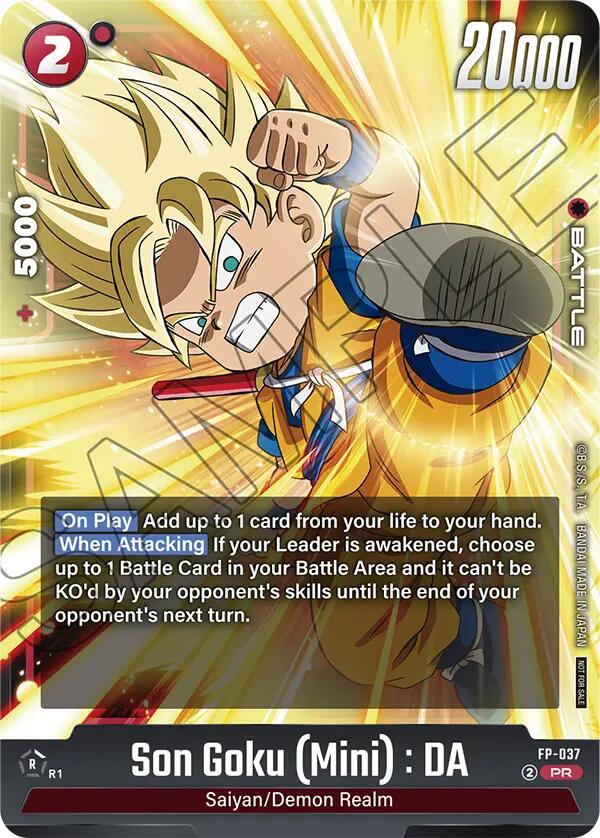 Son Goku (Mini) : DA (FP-037) [Fusion World Promotion Cards] | Devastation Store