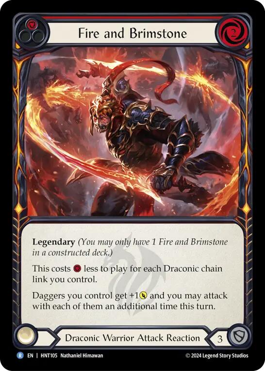 Fire and Brimstone [HNT105] (The Hunted) | Devastation Store