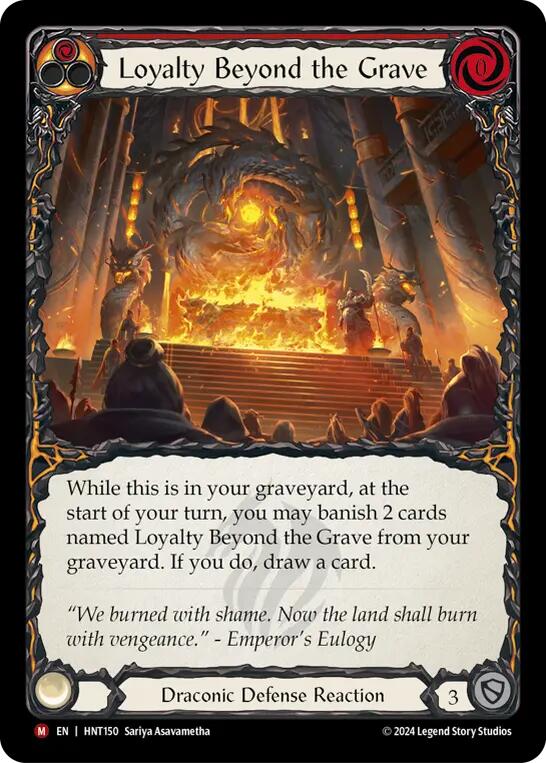 Loyalty Beyond the Grave [HNT150] (The Hunted) | Devastation Store