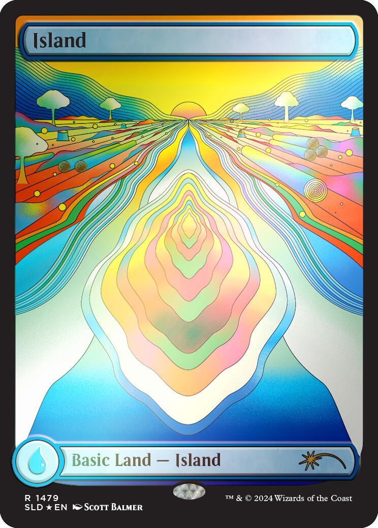 Island (1479) (Rainbow Foil) [Secret Lair Drop Series] | Devastation Store