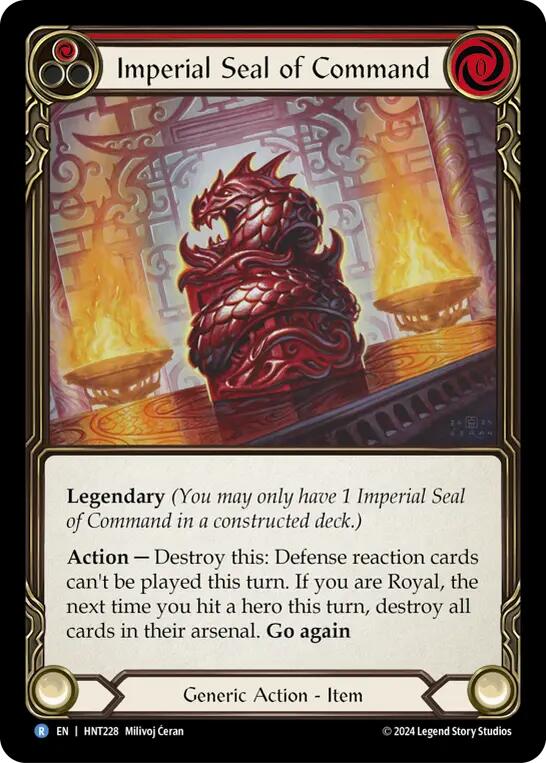 Imperial Seal of Command [HNT228] (The Hunted) | Devastation Store