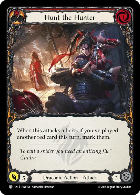 Hunt the Hunter [HNT161] (The Hunted)  Rainbow Foil | Devastation Store