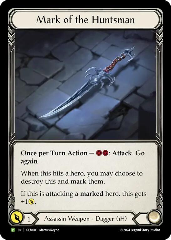 Mark of the Huntsman [GEM006] (GEM Pack 1)  Cold Foil | Devastation Store