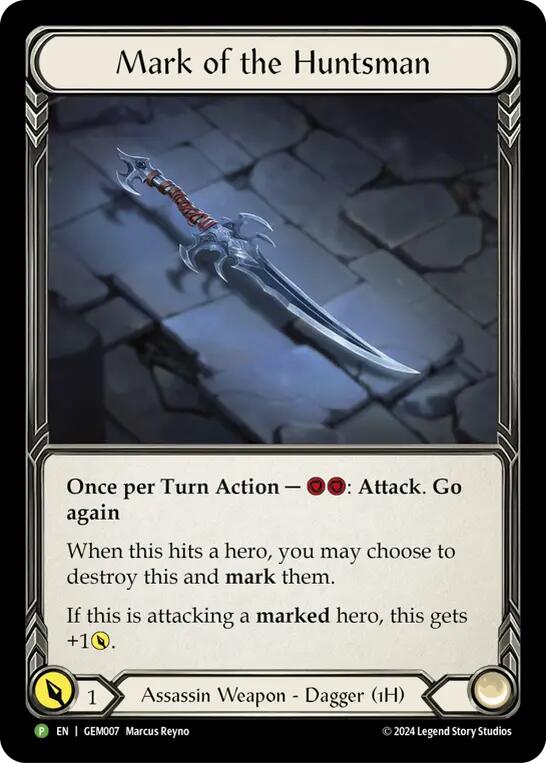 Mark of the Huntsman [GEM007] (GEM Pack 1)  Cold Foil | Devastation Store