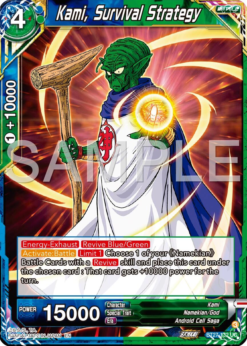Kami, Survival Strategy (BT27-132) [History of Z] | Devastation Store