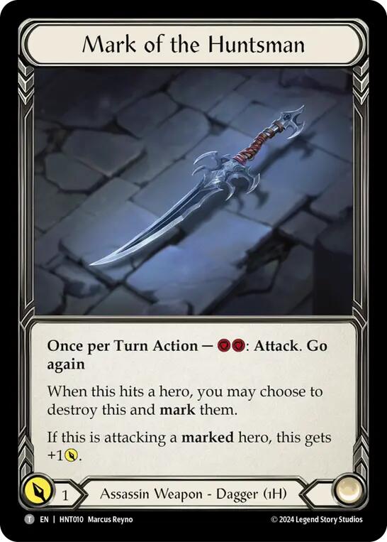 Mark of the Huntsman // Obsidian Fire Vein [HNT010//HNT100] (The Hunted) | Devastation Store