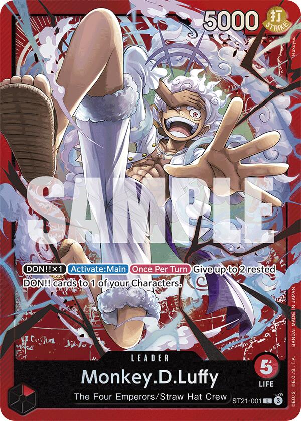 Monkey.D.Luffy [Starter Deck EX: Gear 5] | Devastation Store