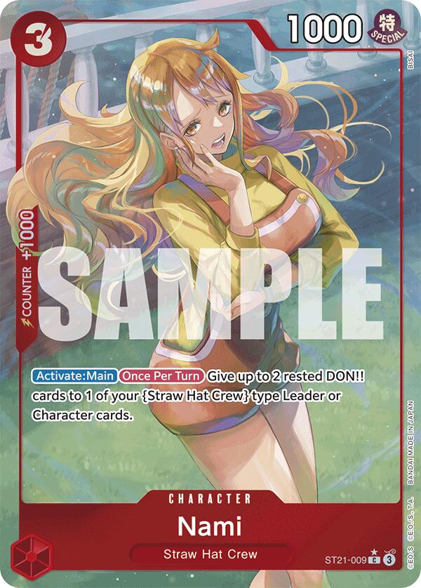 Nami (Parallel) [Starter Deck EX: Gear 5] | Devastation Store